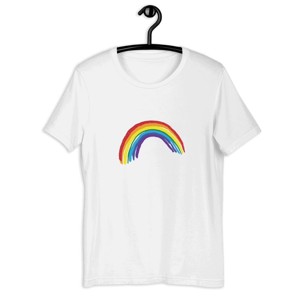 Lgbtq Gay Pride Rainbow T Shirt 4672