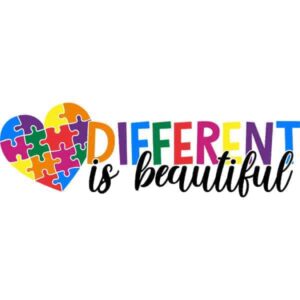 Different Is Beautiful Autism T-Shirt