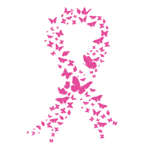 Pink Ribbon of Birds Breast Cancer