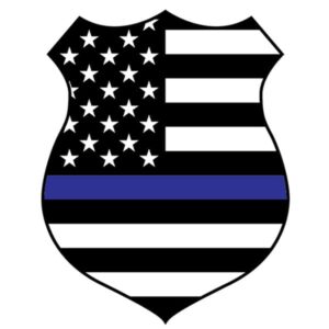 Blue Lives Matter Shield t shirt