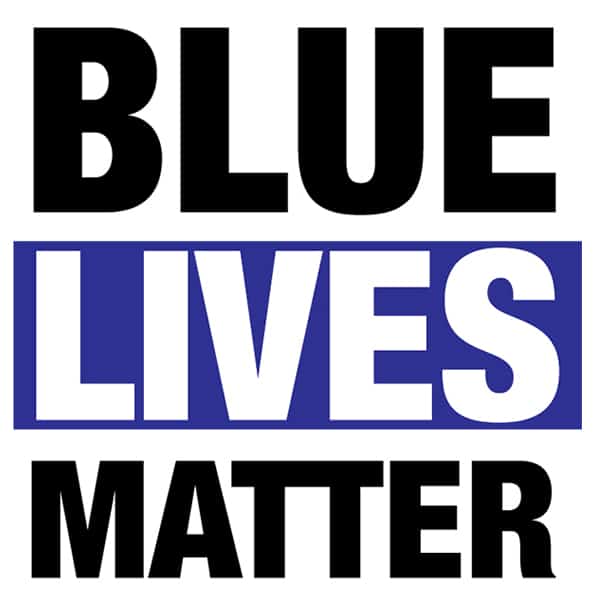 Blue Lives Matter t shirt