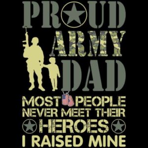 Proud Army Dad Hero T-Shirt