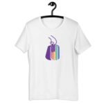 LGBTQ Gay Rainbow DOGTAG T-Shirt