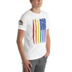 American Flag Rainbow Pride LGBTQ T-Shirt