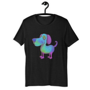Colorful Rainbow Dogs T-Shirt