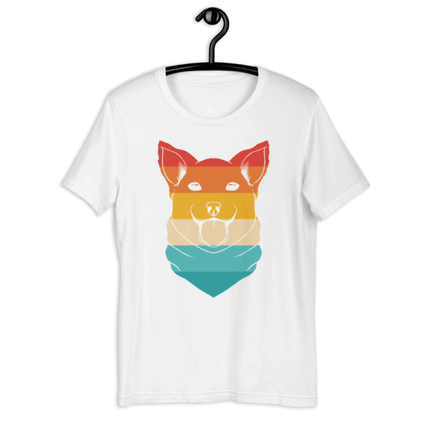 Dog illustration Retro T-Shirt